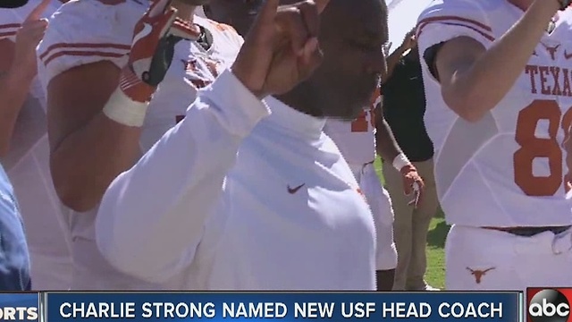 Charlie Strong named new USF head coach