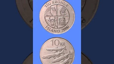 ICELAND 10 KRONUR 2008.#shorts @COINNOTESZ