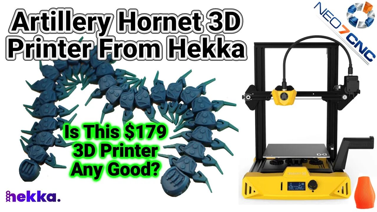 Review Of The Artillery Hornet 3d Printer From Hekka