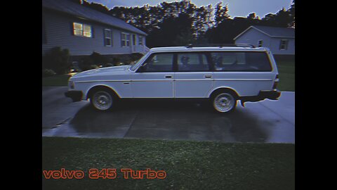 3in turbo back exhaust sound Volvo 240