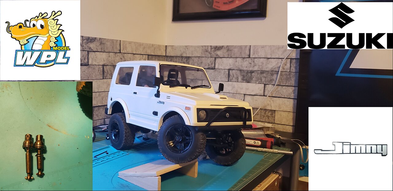 Driveshaft update for the 1/10 WPL Suzuki Jimny C74