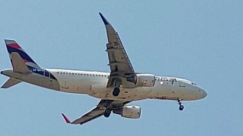 Airbus A320 PR-MYX vindo de Maceió para Fortaleza