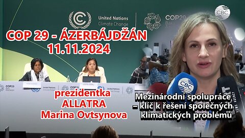 COP 29: Mezinárodní spolupráce – klíč k řešení společných klimatických problémů