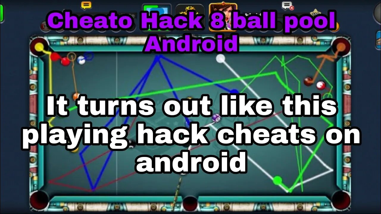 Cheto Hack 8Ball pool Suport android 11 | Cheto hack 8 ball pool 5.6.1 Latest Version For Andriod