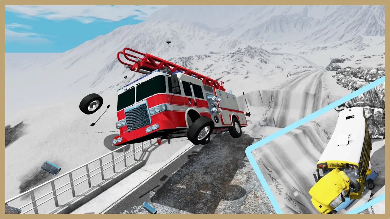 TruckFails | Cars vs Pit vs Snow | BeamNG.Drive |TrucksFails