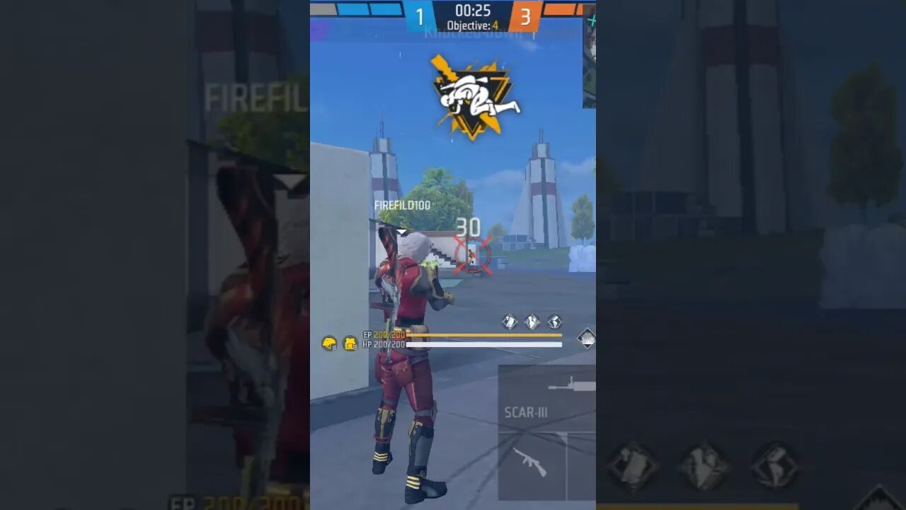 বোম ছুড়লাম বান্দা মারলাম।#shorts #firefild100