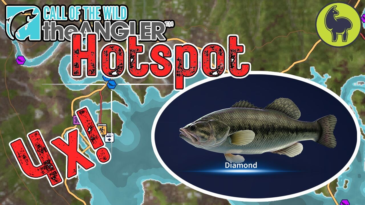 4x Diamond Largemouth Bass HOTSPOT | Call of the Wild: The Angler (PS5 4K)