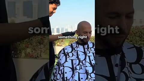 Tate invites the young barber 💈 #andrewtate #cobra #barber #haircut #millionaire #rich #money