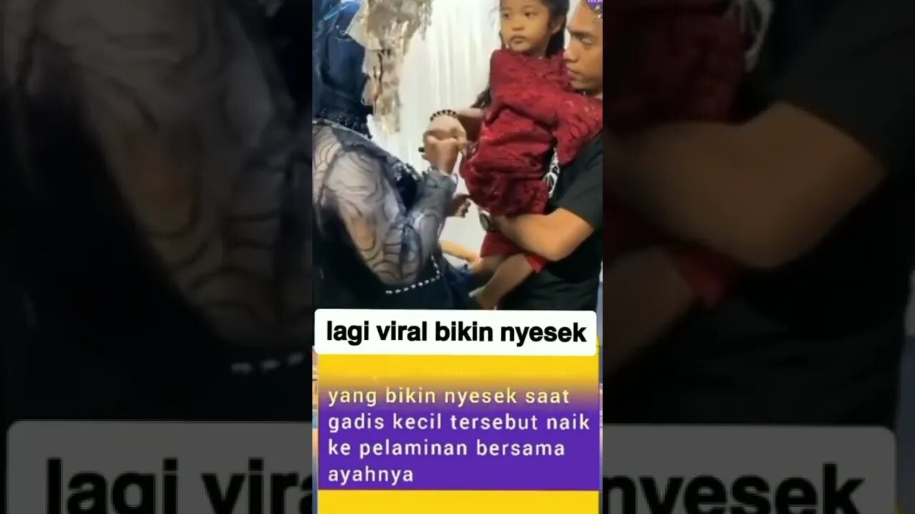 Ketika ayah dan anak menghadiri pernikahan ibunya #shorts