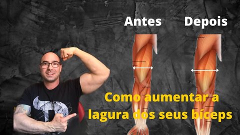 Aumente a largura de seus bíceps com este exercício