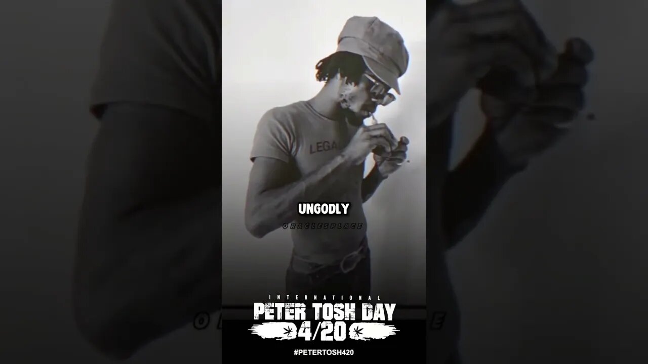 Did you know April 20th is also Peter Tosh Day?