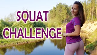 SQUAT Challenge. Can you repeat it? #Shorts