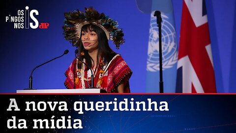 Índia que discursou na COP26 é militante contra Bolsonaro nas redes