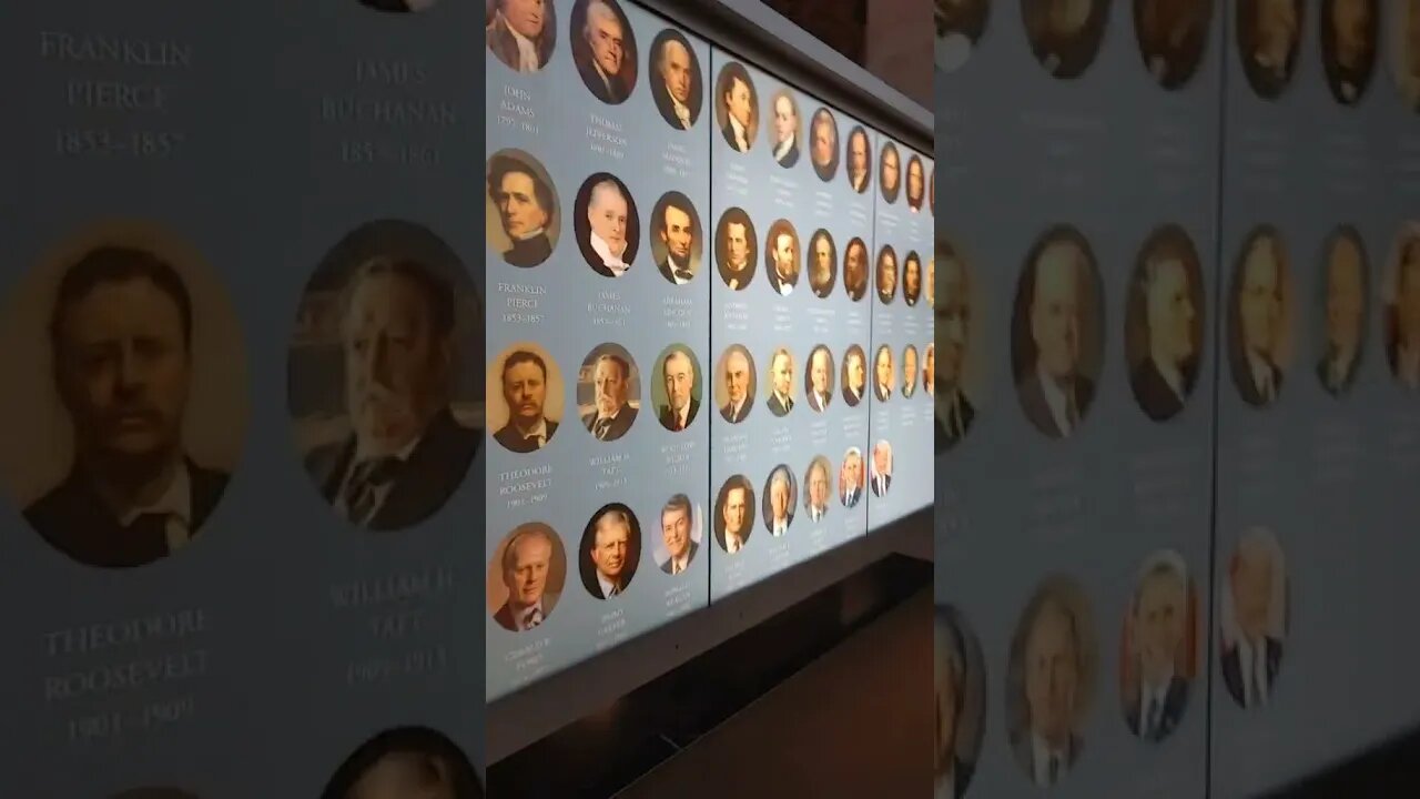 12/17/21 Nancy Drew in DC- Live Video- Visitors Center-Wall of Presidents but no Sleepy- Amazing...