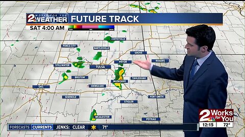 Friday Midday Forecast