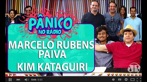 Marcelo Rubens Paiva / Kim Kataguiri - Pânico - 06/05/16