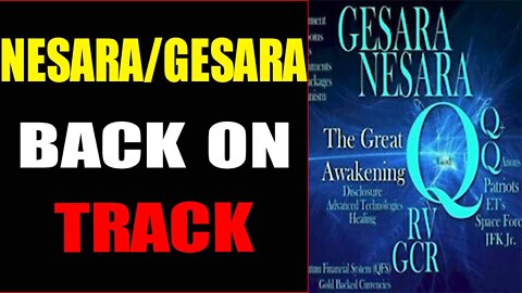 NESARA/GESARA BACK ON TRACK! C.B LOOKING FOR ANOTHER CRISIS - TRUMP NEWS