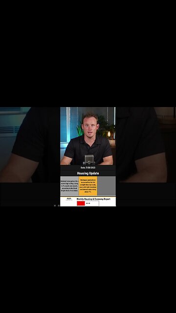 Weekly 1-Minute Housing Market & Economy Update - 7/20/2023