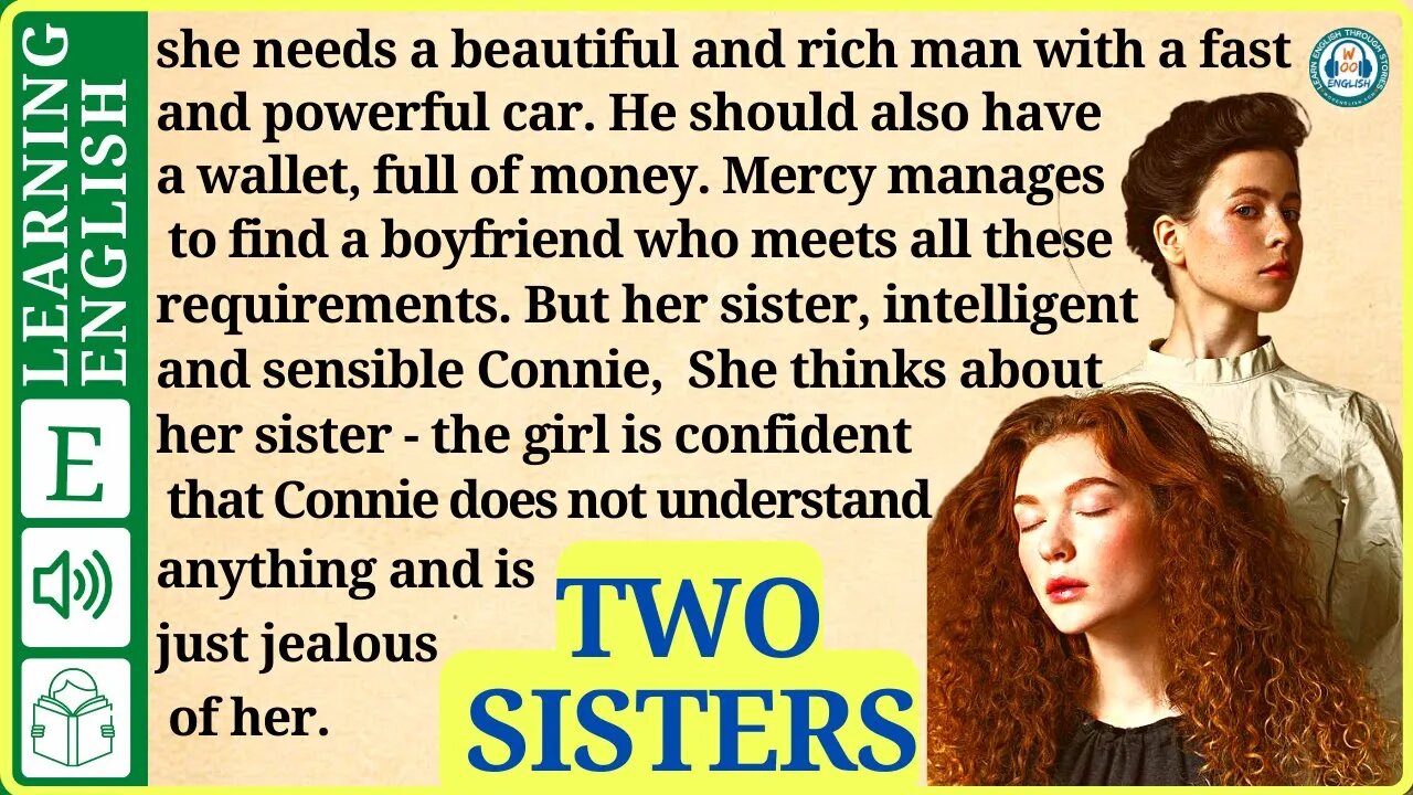 learn English through story level 2 🍁Two Sisters | WooEnglish