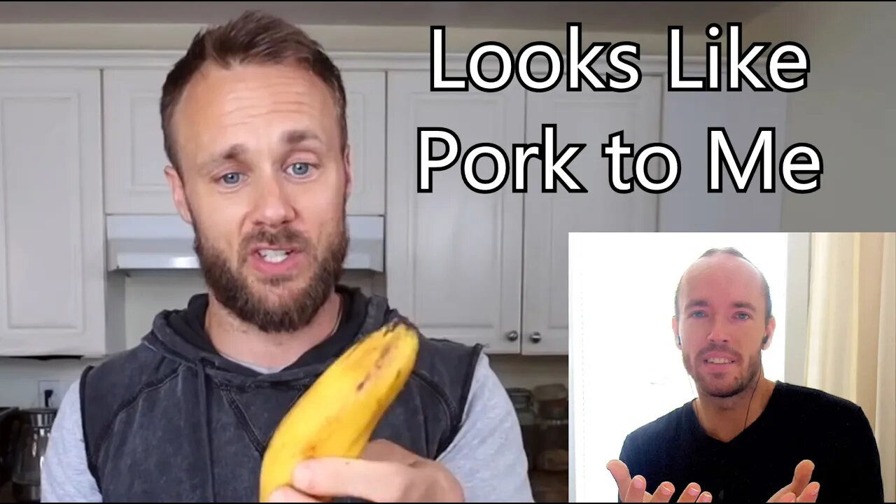 Mentally Ill Vegan Eats Banana Peels - The Downfall of Humanity