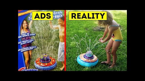 Ads Vs. Reality - Where Kids Dreams Are Crushed