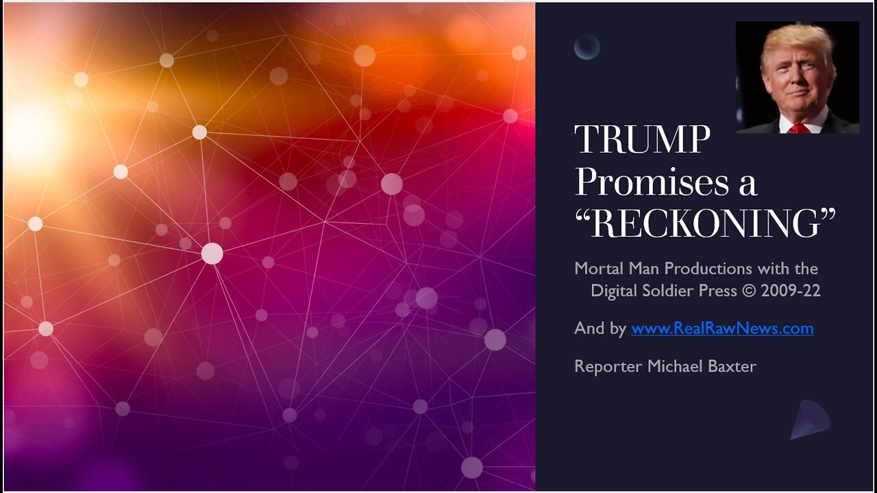 The PROMISE of a RECKONING in AMERICA
