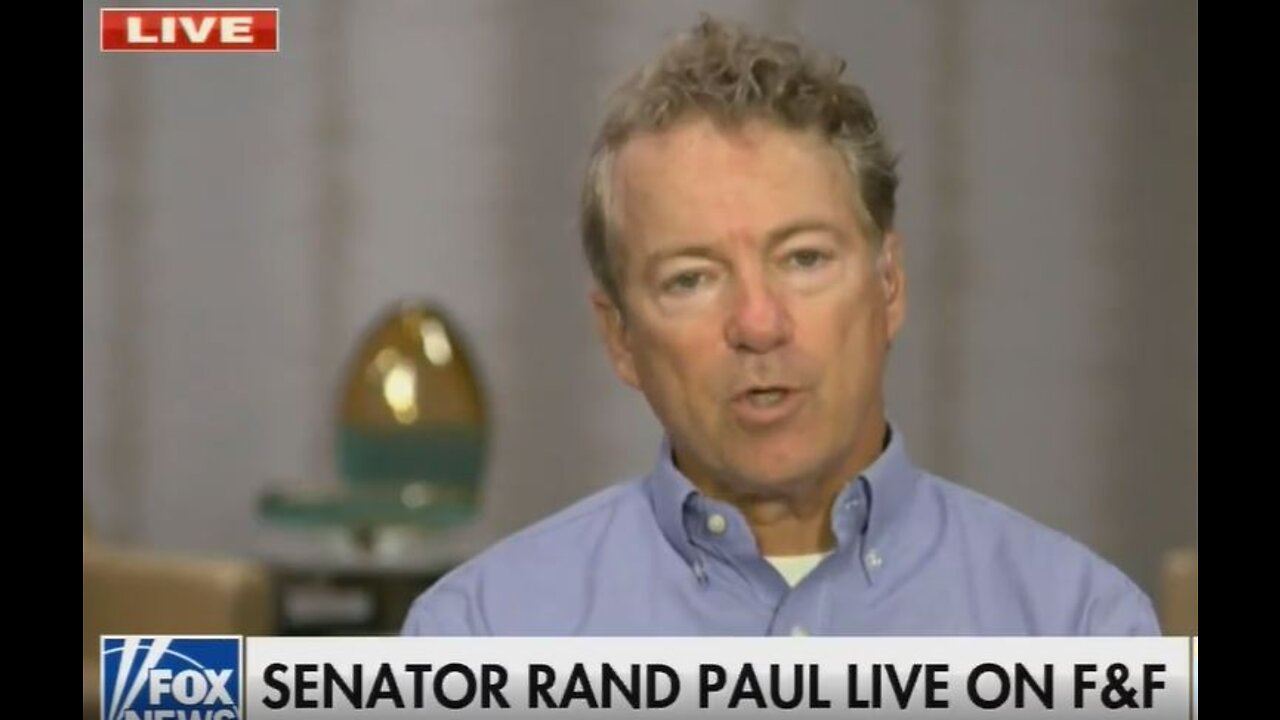 Rand Paul:FBI may have planted evidence in boxes they seized from Mar-a-Lago