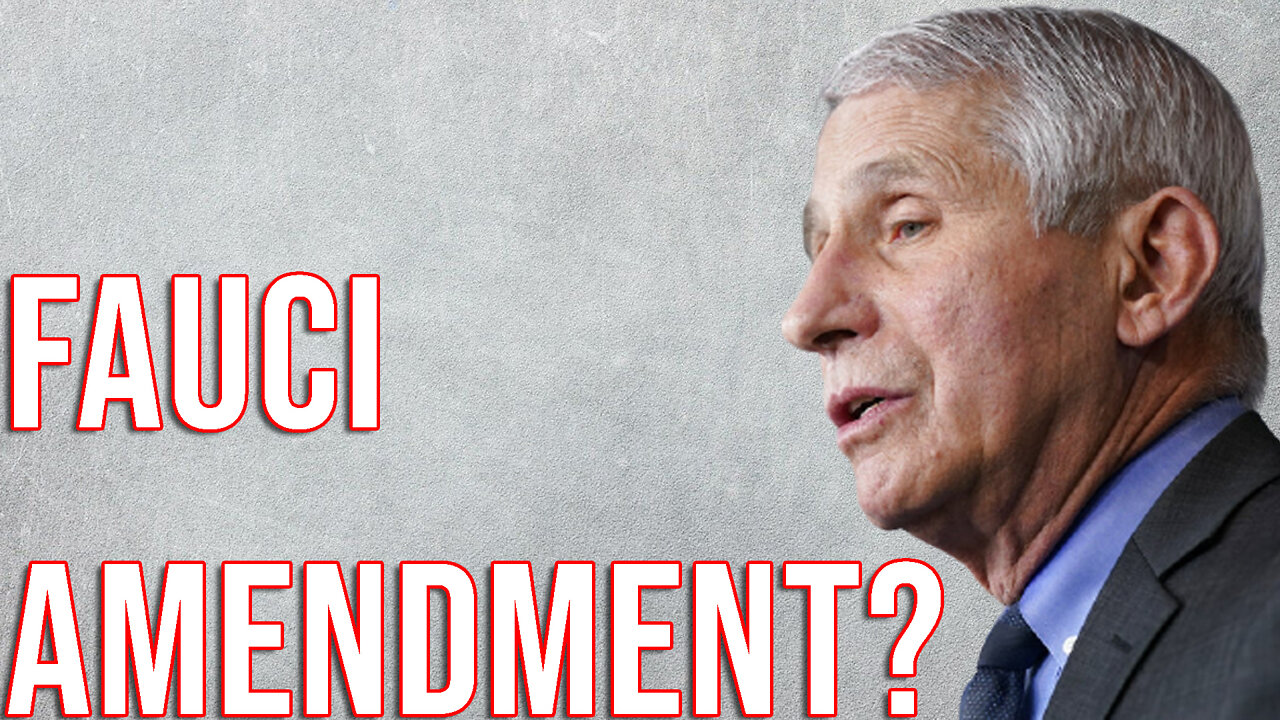 Will "Fauci Amendment" Stop Medical Dictatorship?