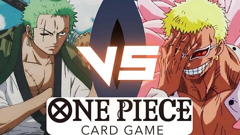 Doflamingo [Blue] VS Roronoa Zoro [Red] | OPTCG BATTLE | One Piece Card Game Gameplay