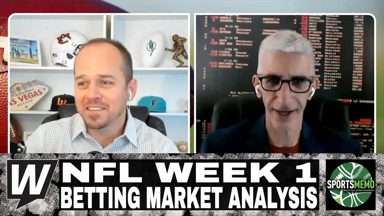 The Opening Line Report | NFL Week 1 Betting Market Analysis | September 5