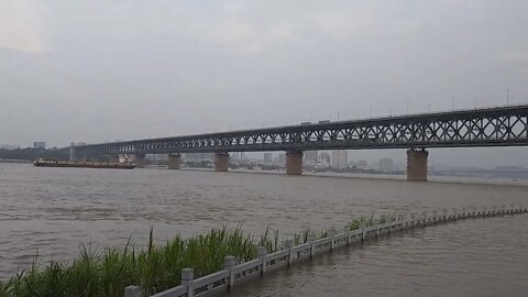 Yangtze River flood waters