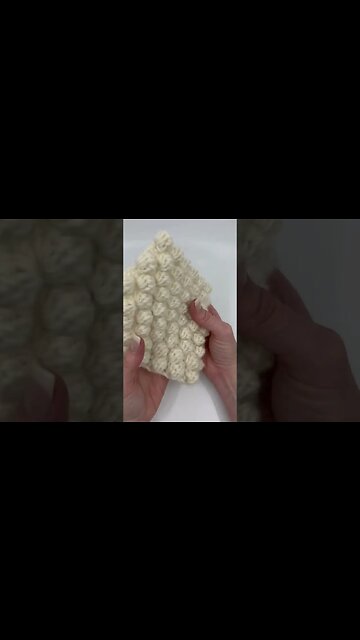 Honeycomb Crochet Stitch Tutorial available now. #crochet #crochetpattern #crochettutorial #beginner