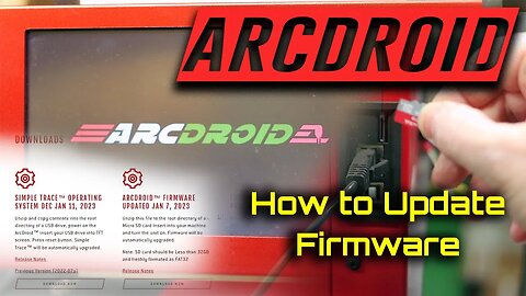 ArcDroid: How to Update the Firmware