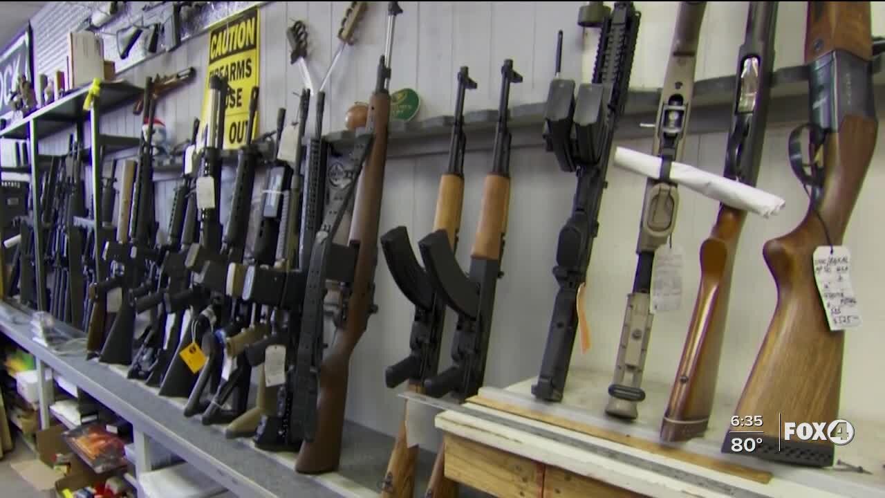 Gun background checks soared in March