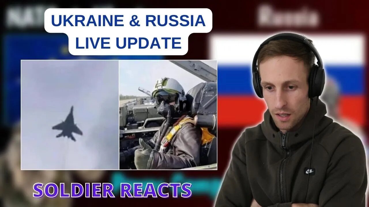 UKRAINE GHOST PILOT AND RUSSIA UPDATE | SOLDIER REACTS