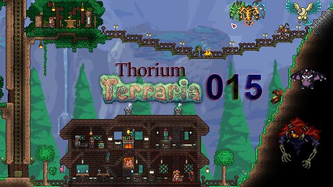 Terraria Expert Thorium Let's Play 015 New mods and the Weapon Master