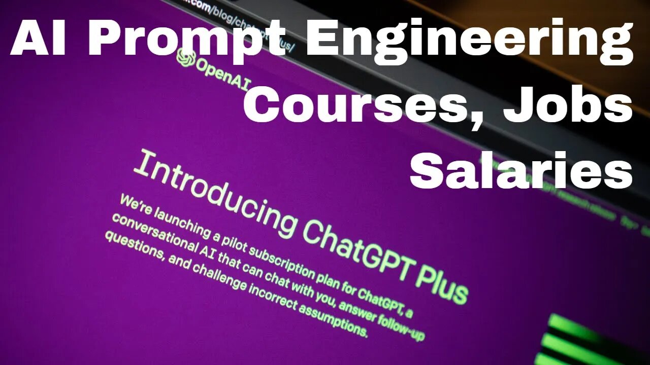 AI Prompt Engineering Courses, Jobs, and Salaries