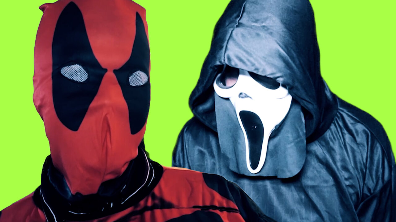 Deadpool vs Scream Villain (Onision)