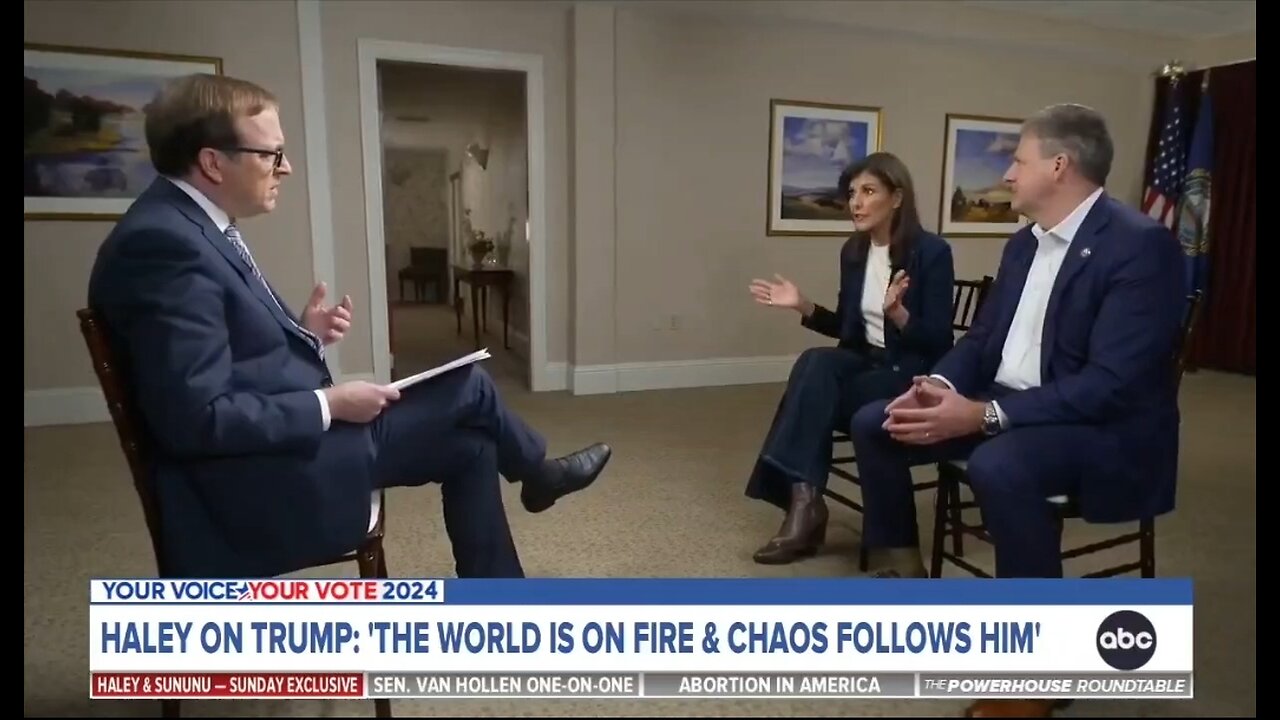 ABC Host, Nikki Haley Team Up To Bash Trump