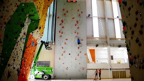 Speed climbing training Austria 2012