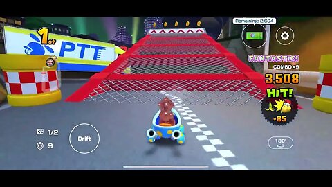 Mario Kart Tour - Wii Moonview Highway R/T Gameplay