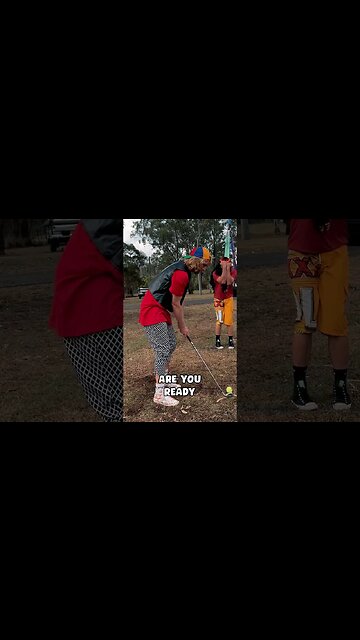 Tennis Ball Golf Game!