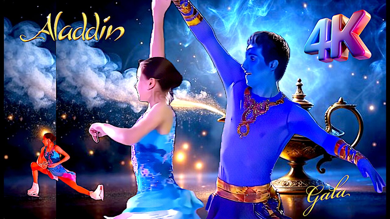 Kamila VALIEVA🇷🇺 & Morisi KVITELASHVILI🇬🇪 Aladdin Gala Skate 2020 Rpstelecom (1TV.4K)