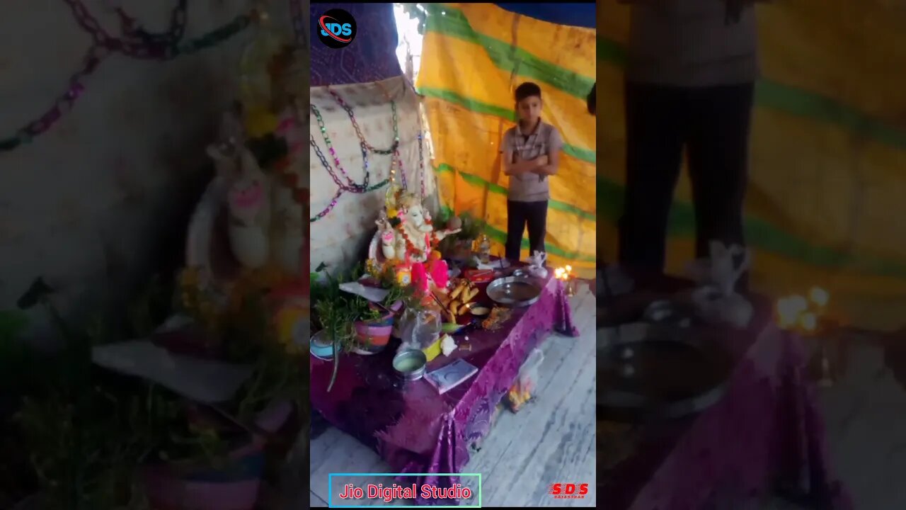 गणपति आरती दर्शन डिप्टी खेड़ा। Jio Digital Studio.अपाणो राजसमंद Shutter Jagdiah Gurjar
