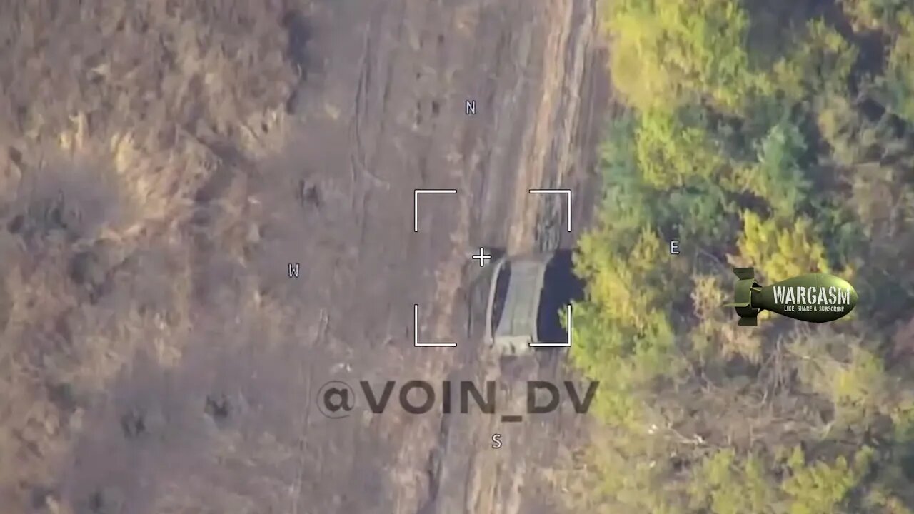 Drone records dozens of wrecked & abandoned Ukrainian armor at Novomayorsky