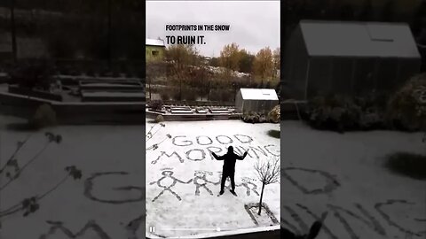 He Went All Out On This! 😉