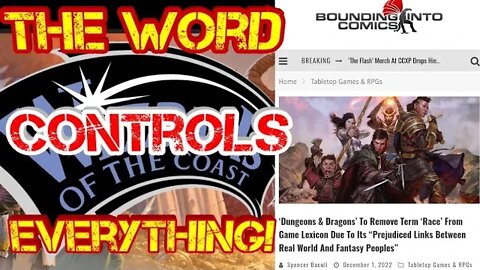 WotC takes Race out of D&D! They want to change your language and here's why!