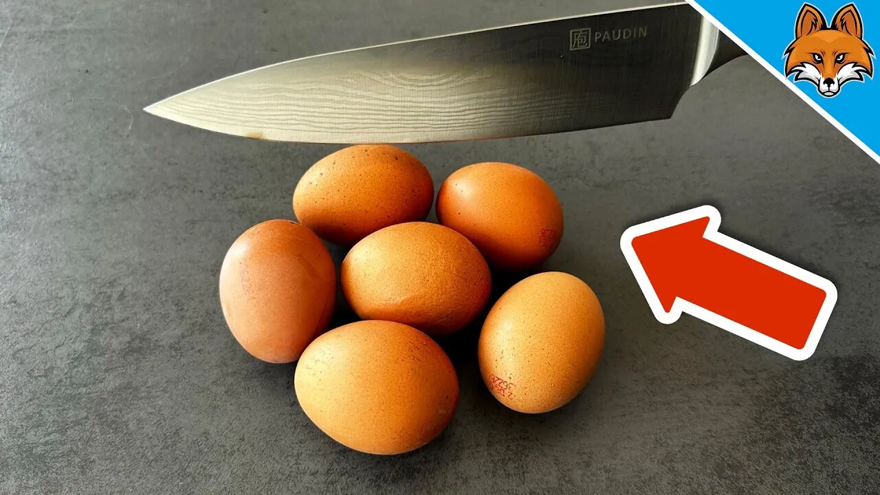 Rub a Knife over Eggs and WATCH WHAT HAPPENS💥(Surprising)🤯