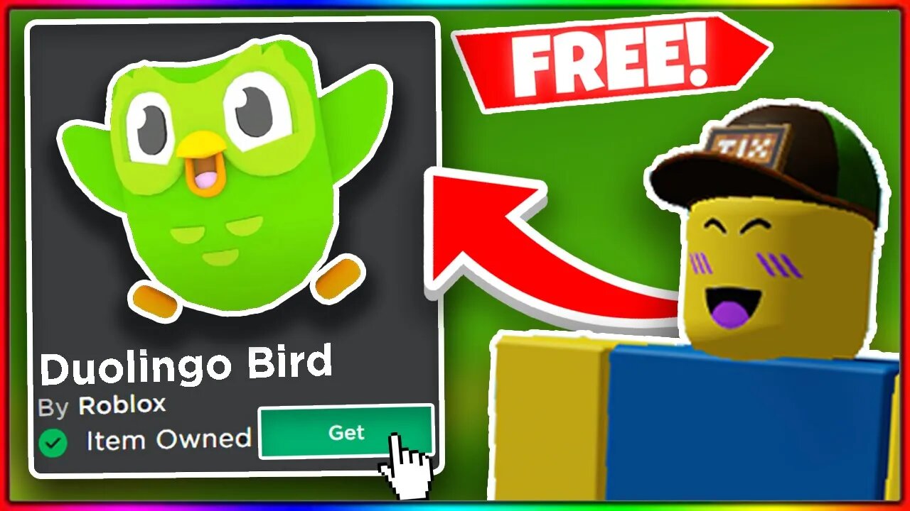 (🤩EVENT!) How To Get The Duolingo Bird And Items FOR FREE!