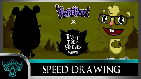 Speed Drawing: Happy Tree Friends Fanon - Brendyn | Mobebuds Style